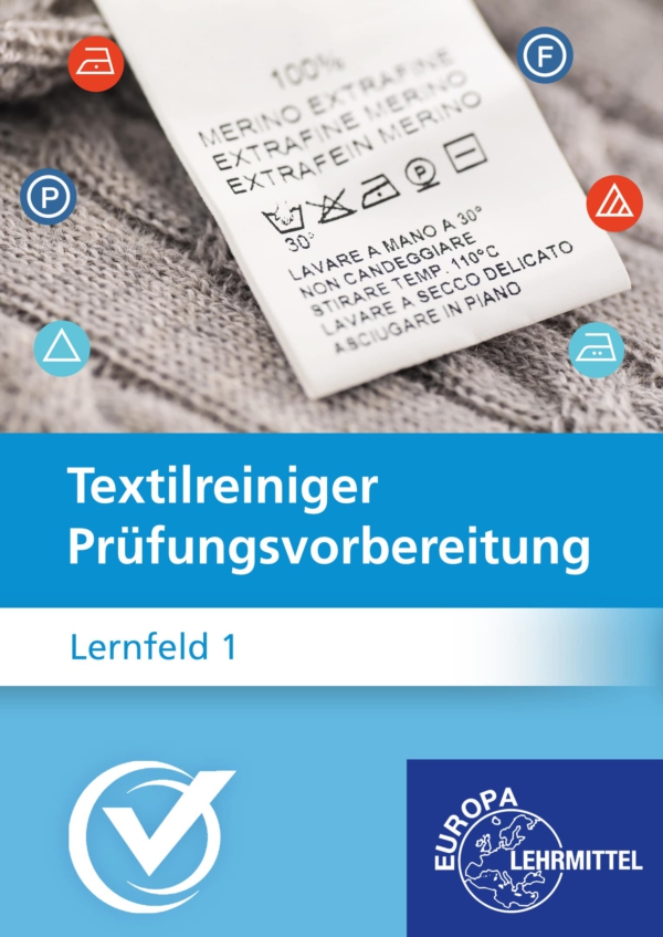 Cover Textilreiniger Prüfungsvorbereitung Lernfeld 1