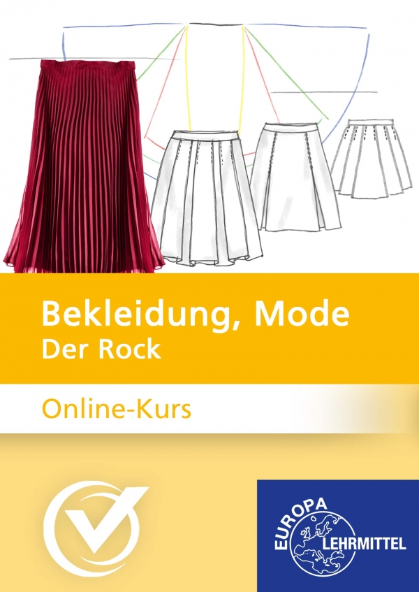 Cover des Online-Kurses Bekleidung, Mode - Der Rock