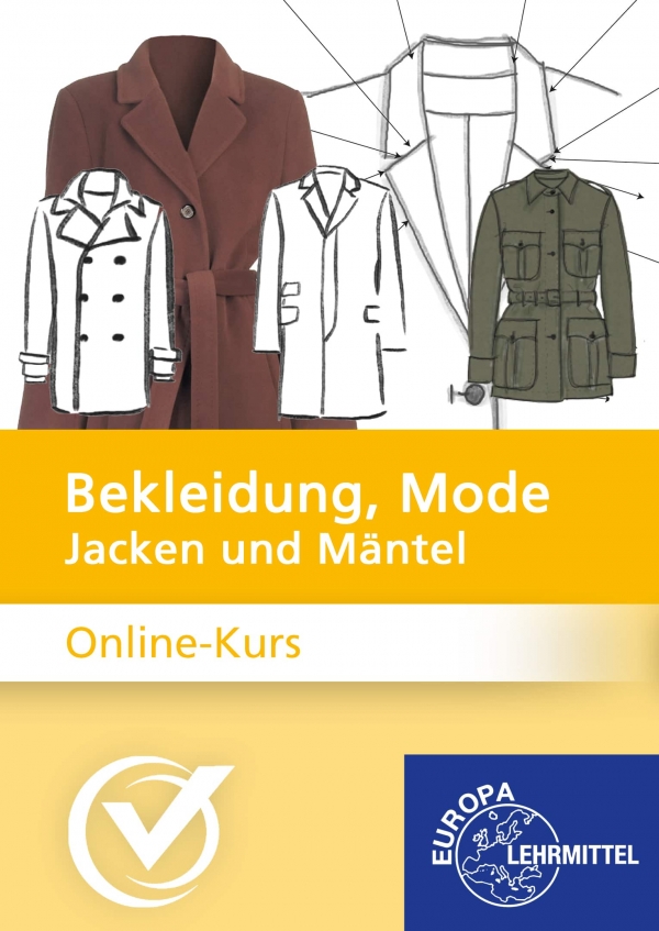 Cover des Online-Kurses Bekleidung, Mode - Jacken und Mäntel